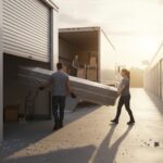 Moving out from storage unit