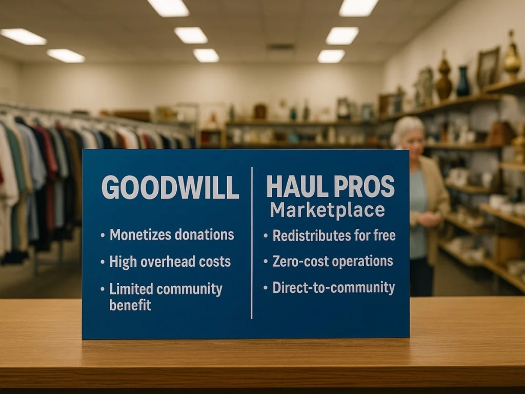 Goodwill vs. HAUL PROS Marketplace