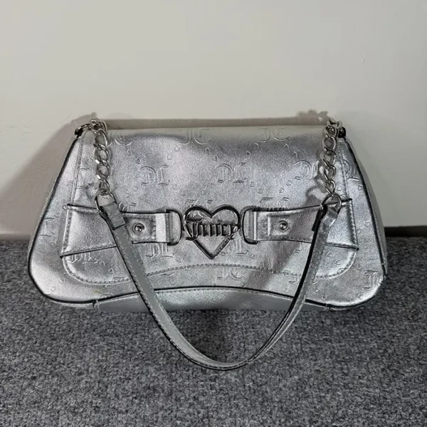 Silver-Shoulder-Bag