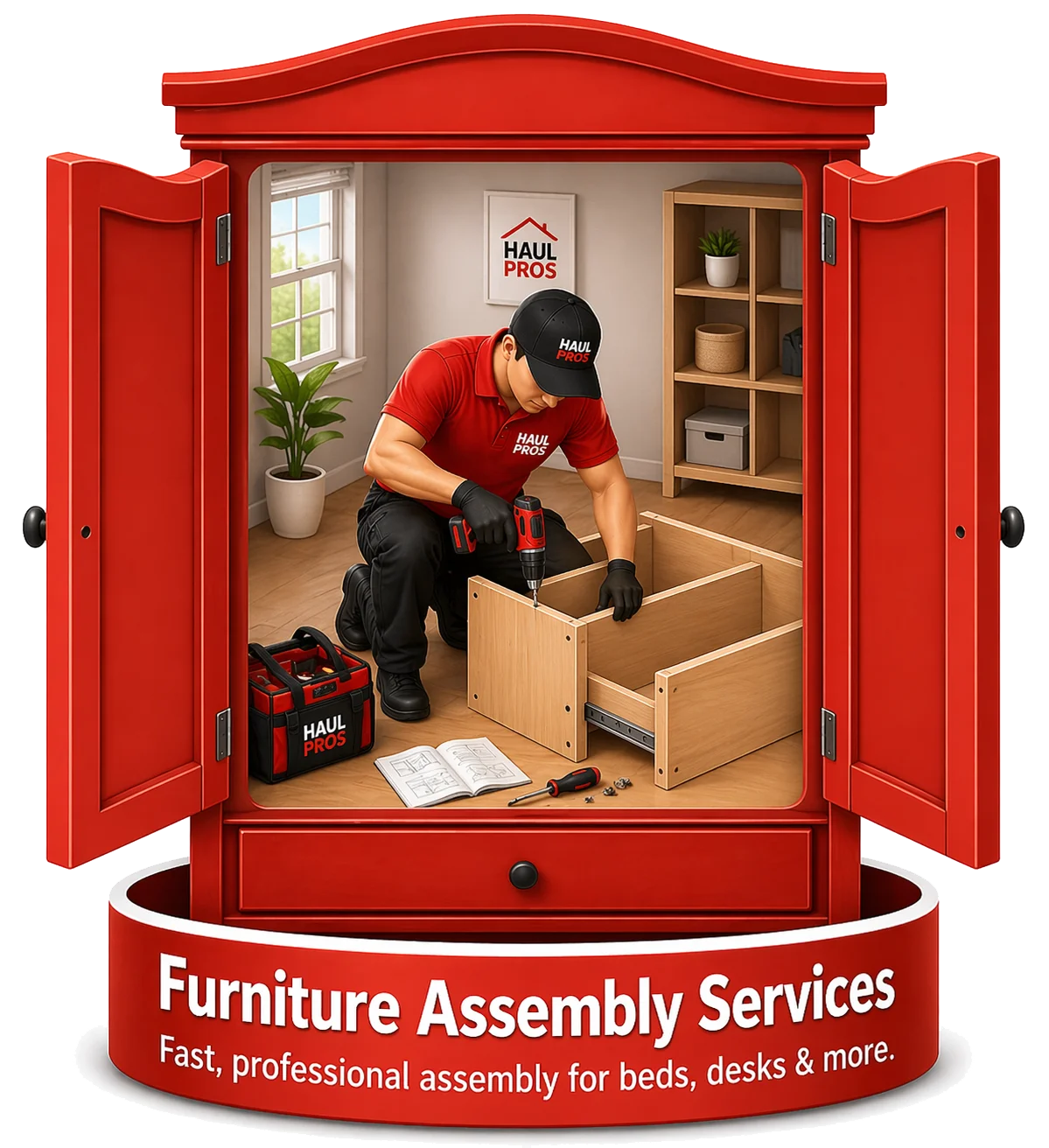 Professional furniture assembly services