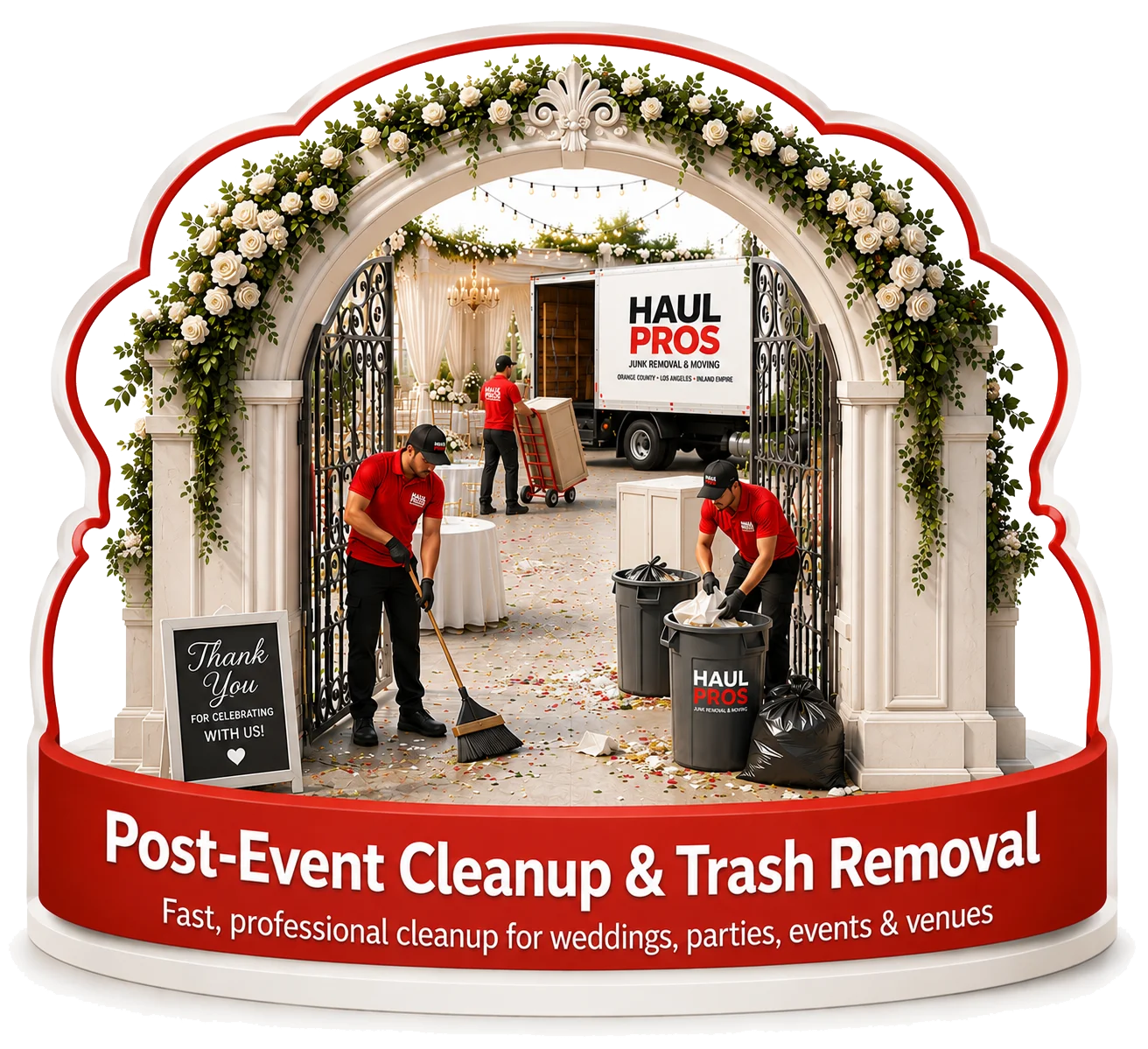 Full-Service Wedding & Event Cleanup Experts